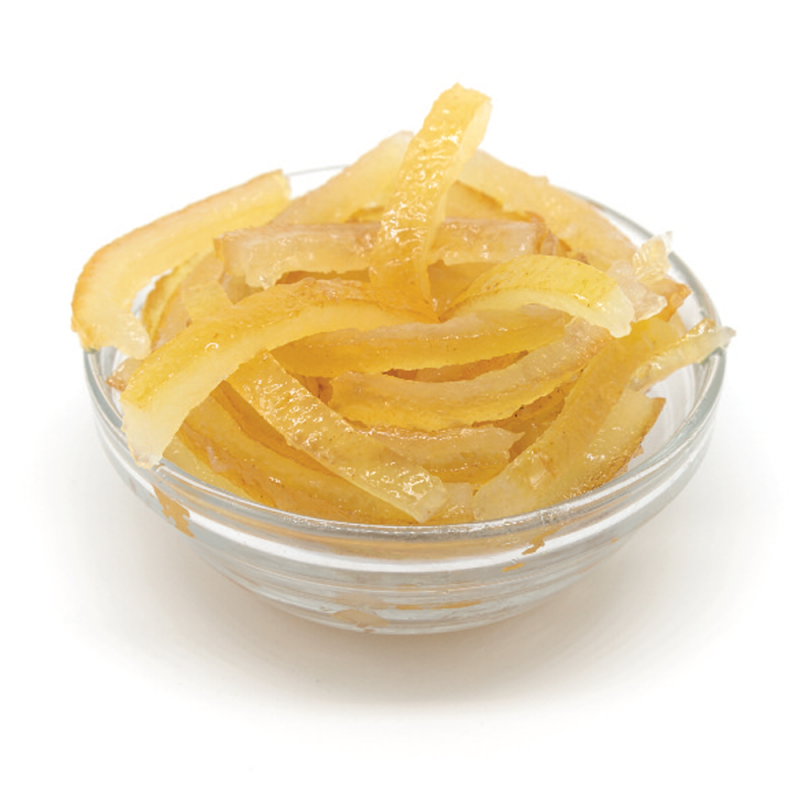 Limone IGP di Sorrento candito da fresco tagliato a filetti