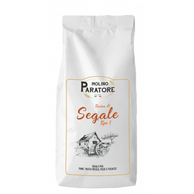 Sacco da 1 Kg farina di "segale tipo 1" Molino Paratore
