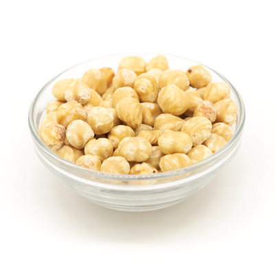 Nocciole intere tostate TGT pelate calibro 13-15 Di Sano srl