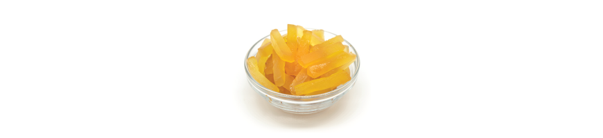 Filetti di frutta candita